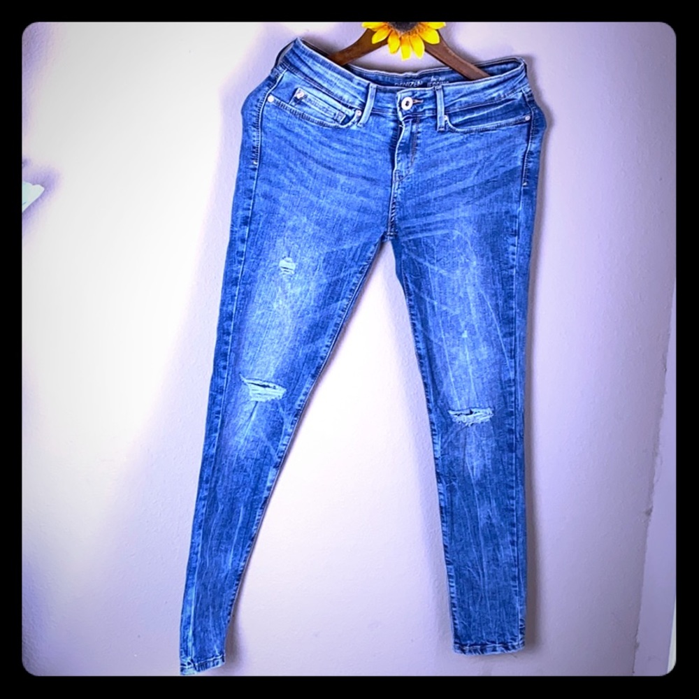 Levi’s low rise stretch jeggings  size 7